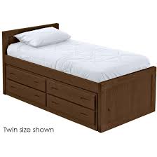 Maybe you would like to learn more about one of these? Captain S Bed 39in Headboard 26in Footboard With Drawers Full Size Crate Designs Furniture