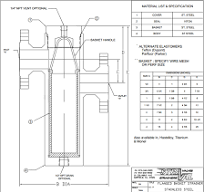 SBS10-300-FLG Flanged Stainless Steel Simplex Basket ...