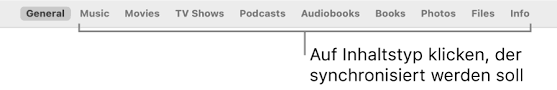 Synchronisieren Von Inhalten Zwischen Mac Und Iphone Oder Ipad Apple Support