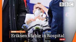 The bbc has apologised to viewers for continuing to broadcast while denmark midfielder christian eriksen received emergency treatment during his country's euro 2020 game against finland this. Christian Eriksen Denmark Midfielder Awake After Collapsing On Pitch Bbc News Live Bbc Youtube