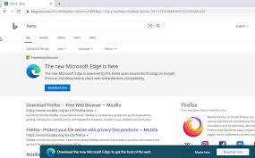 Online installer is also known as stub. Microsoft Aggressively Promotes Microsoft Edge On Bing
