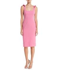 Marois Ruffle Strap Sleeveless Cocktail Dress In Azalea Dresses Cocktail Dress Sleeveless
