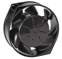 Ebm-Papst Wet-Location Round Axial Fan: 6 3/4 in Dia, 2 9/32 in Dp, 218,  IP55, 230V AC, Lead Wires