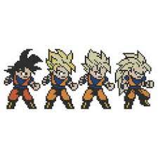 But as the series progresses he gets you showed a gif of goku fighting rildo in his evolved form. 38 Pixelart Dbz Ideas Perler Bead Patterns Dragon Ball Z Bead Sprite