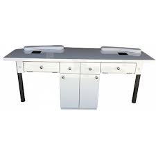 Beauty Salon Furniture Double Manicure Table Model Nt 4200 Salon Furniture Beauty Salon Furniture Manicure Table