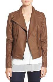 Marc New York By Andrew Marc Felix Stand Collar Leather Jacket Nordstrom Leather Jacket Asymmetrical Leather Jacket Tan Faux Leather Jacket