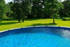 There are a variety of pool deck materials available to some of the more popular swimming pool deck surfaces include travertine, flagstone, slate paver decking is paving stone, travertine, slate, or brick that can be created into a variety of colors, shapes and sizes. Pool Safety Equipment Pool Alarms