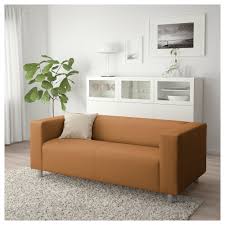 Klippan 2er Sofa Bomstad Braun In 2021 Love Seat Ikea Spaanplaat