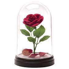 Beauty The Beast Enchanted Rose Light