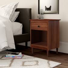 We found plans similar to what i wanted from ana white's blog, but we changed them a bit. Mercury Row Lafever 1 Drawer Nightstand Reviews Wayfair