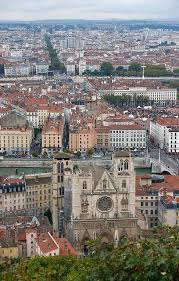 The airport offers flights within france. A View Of Lyon France Travel Lyon Lyon City