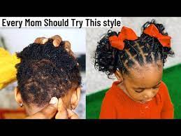 No Rubber Bands No Crochet No Hot Water No Curlers My Favorite Hairstyle So Far For Kids Short Hair For Kids Kids Hairstyles Curly Hair Styles Naturally
