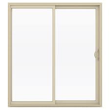 Jeld Wen 72 In X 80 In Clear Glass Almond Vinyl Right Hand Double Door Sliding Patio Door With Screen Lowes Com Sliding Patio Doors Glass Doors Patio Frosted Glass Interior Doors