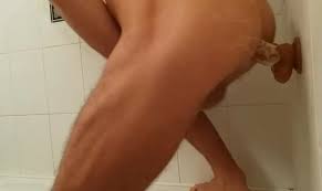 Kozzy Plays in a Bathroom, Anal Duş, Dildo, Boşalma Anı