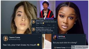 Check spelling or type a new query. Jayda And Teanna Trump Arguing On Twitter Over Lil Baby Youtube
