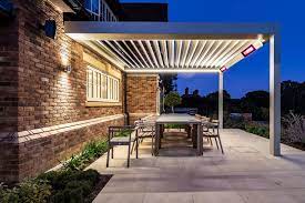 3 Louvered Garden Canopies Tunbridge Wells Garden Canopy Outdoor Seating Areas Outdoor Seating