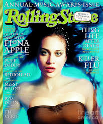Rolling Stones Black And Blue Cover Fiona Apple January 22 1998 Rolling Stones Magazine Rolling Stone Magazine Cover Rolling Stones