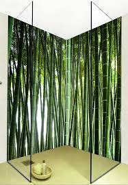 Panneau Imprime Personnalise Cabine Douche Salle De Bain Atelier Wybo Parement Mural Revetement Mural Douche Et Cabine De Douche