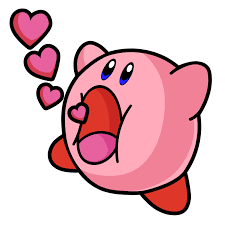 Kirby Love Love Stickers Kirby Stickers Stickers