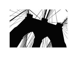 Download silhouettes of animals, objects, symbols, and more. Brooklyn Bridge Silhouette Giclee Print Erin Clark Art Com