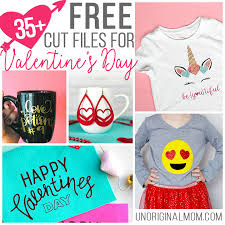Download Free Cut Files For Valentine S Day Unoriginal Mom