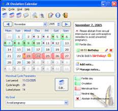 Jx Ovulation Calendar Personal Ovulation Calculator