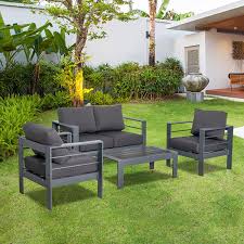 Based on our research, we've narrowed down the list to models from outsunny, greesum. Buy Scurrty Outdoor Patio Furniture Sets Clearance Aluminum Patio Furniture Sectional Sofa Metal Grey Conversation Set With Grey Cushions Outdoor Furniture Sets Clearance Outdoor Sofa Set Dark Grey Online In Indonesia B08ydjht3f