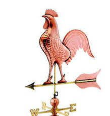 Adorn your shed, barn or cottage with this gorgeous, ornamental copper weathervane. Weathervanes For Barns Barnyard Animals Weathervanes