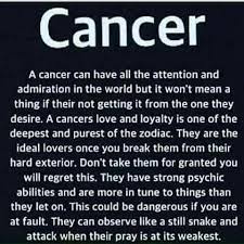 Their elemental sign is water (as it is for pisces and scorpio), which makes sense when you consider the emotional depths associated with this sign. Pin By Thecroptopgirl On Cancergang Cancer Zodiac Facts Cancer Zodiac Traits Cancer Quotes Zodiac