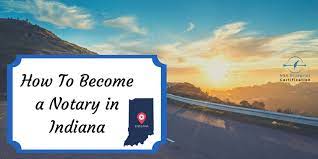 Be at least eighteen (18) years of age; How To Become A Notary In Indiana Indiana Notary Public Nsa Blueprint
