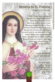 19 Novena To St Therese Ideas Novena St Therese Of Lisieux St Therese