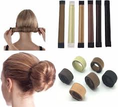 Your hair should be clean to make it look neat and gorgeous. Glamza Women S Magic Hair Bun Snap Styling French Twist Band