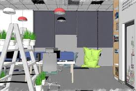 Designing Innovative Workplace Interiors With 3dea Bulgaria Study Interior Design Workspace Design French Country Bathroom