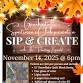 Sip & Create event image
