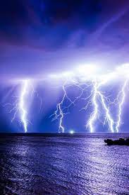Pin By Eunice Mauldin On All Things Blue Lightning Photography Beautiful Nature Sea Storm