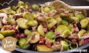 Leckere Rosenkohl Pfanne Essen Ohne Kohlenhydrate Rezept Essen Ohne Kohlenhydrate Rezepte Gerichte Mit Rosenkohl