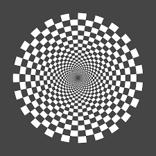 I think i'm slightly obsessed with black and white photography. Black And White Circle Digital Art By Optical Illusion