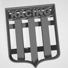 Cuenta oficial de racing club, el primer grande. Download Stl File Coat Of Arms Racing Club De Avellaneda Argentina Cookie Cutter Cookie Cutter 3d Printable Model Cults