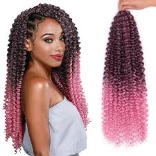 Crochet braiding is typically regarded as natural hair protection, and is an aid to hair growth. Wholesale Synthetic Crochet Braid Pre Twist Hair Extensions 18 24 Inch Prelooped Long Soft Water Wave Ombre Passion Twist Hair Buy Wholesale Synthetic Crochet Braid Pre Twist Hair Extensions 18 24 Inch Prelooped