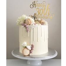 30th Anniversary Cake Cake Topper By Footeandflame 30th Anniversary Cake Anniversary Cake 50th Anniversary Cakes