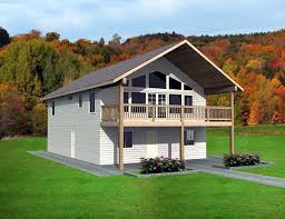 Contemporary Style House Plan 87228 With 2 Bed 2 Bath 2 Car Garage Carriage House Plans Garage Apartment Plans Garage House Plans