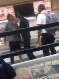 Burger King Customer Beaten And Tasered By Staff After He Threatened Them During Racist Rant World News Mirror Online