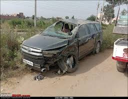 Delivering the highest level of customer care. Toyota Innova Rolled Over 3 Times Passengers Including Children Safe