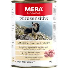 Mera Pure Sensitive Poultry Hearts For Adult Dogs