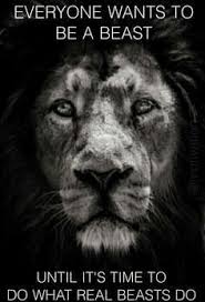 Beast Mode Lions Inspirational Quotes Beast