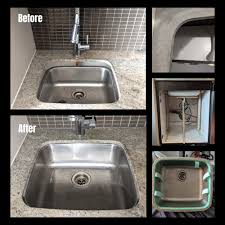 undermount sink installation and repair