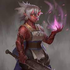 Tiefling Art Dungeons And Dragons Characters Character Portraits Concept Art Characters