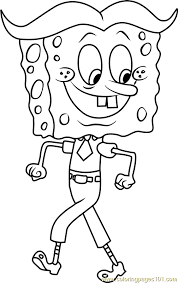 What about coloring this awesome picture of spongebob dressed as a cop! Stanley Squarepants Coloring Page For Kids Free Spongebob Squarepants Printable Coloring Pages Online For Kids Coloringpages101 Com Coloring Pages For Kids