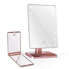 Never miss a detail with three adjustable mirrors you can position any which way to catch all the best. Impressions Vanity Rose Gold Touch Xl Touchup Makeup Vanity Mirrors Ninthavenue Europe