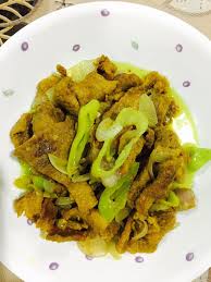 Ala thai, burger & western. Cik Wan Kitchen Daging Goreng Kunyit Untuk Berbuka Dan Bersahur